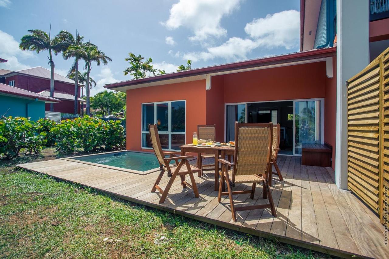 Villa Maorie 1 Chambre Avec Piscine Privee Ле-Франсуа Экстерьер фото