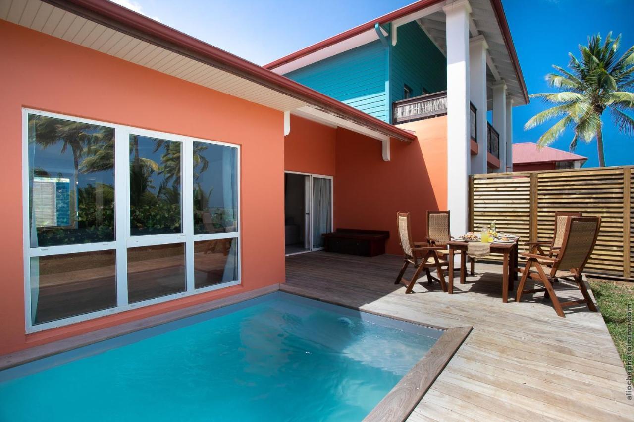 Villa Maorie 1 Chambre Avec Piscine Privee Ле-Франсуа Экстерьер фото